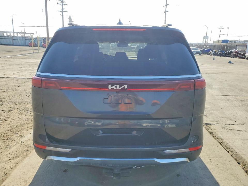 2022 Kia Carnival VIN KNDNE5H32N6084863 COPART salvage auction — SIDE, Ca - Salvage Certificate, sold $8,000 on 2026-07-29 (photo 6)