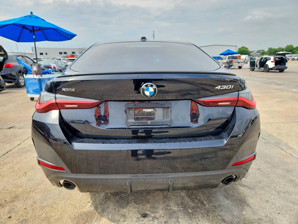 2023 BMW 4er VIN WBA73AV0XPFN55868 COPART salvage auction — FRONT END, Tx - Salvage Vehicle Title, sold $14,000 on 2026-07-09 (photo 6)