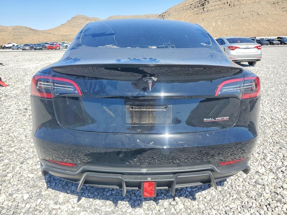 2023 Tesla Model 3 VIN 5YJ3E1EC2PF410897 COPART salvage auction — FRONT END, Nv - Salvage Title, sold $9,200 on 2026-07-20 (photo 6)