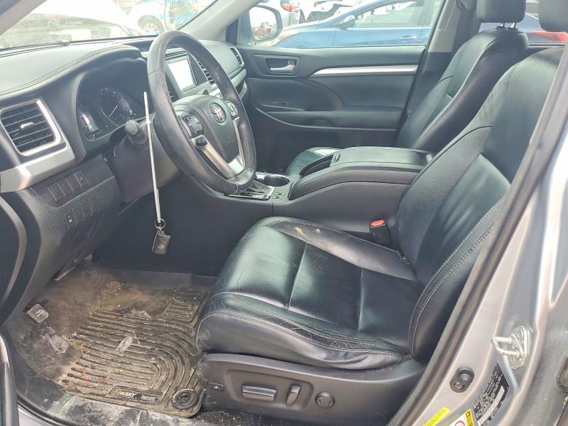 2014 Toyota Highlander VIN 5TDKKRFH2ES025040 COPART salvage auction — ALL OVER, Ks - Cert Of Title-Salvage, sold $150 on 2026-07-21 (photo 7)
