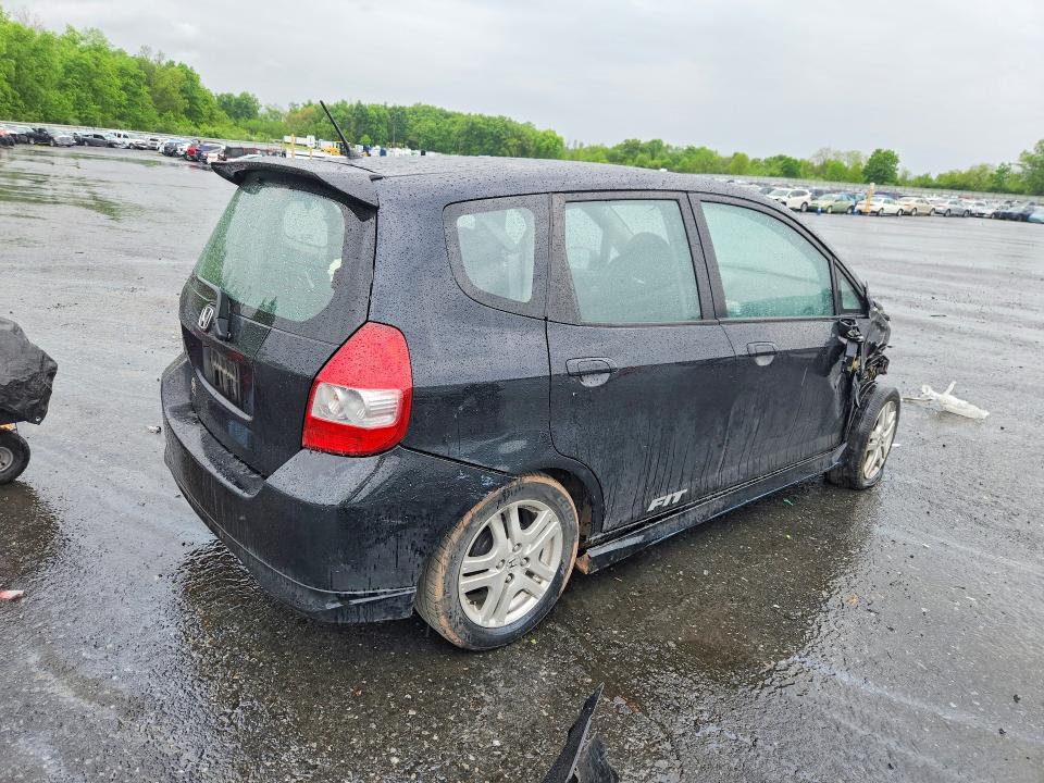 2008 Honda Fit VIN JHMGD37648S054947 COPART salvage auction — FRONT END, Pa - Certificate Of Salvage, sold $175 on 2026-07-28 (photo 3)