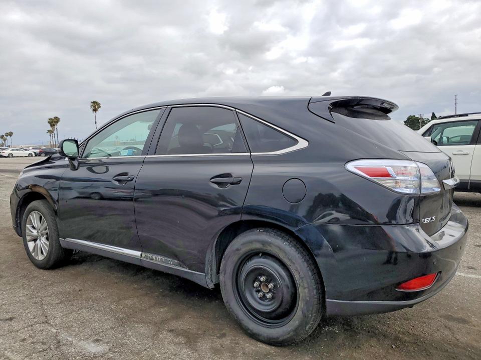 2010 Lexus Rx VIN JTJZB1BA1A2400732 COPART salvage auction — FRONT END, Ca - Salvage Certificate, sold $2,400 on 2026-07-17 (photo 2)