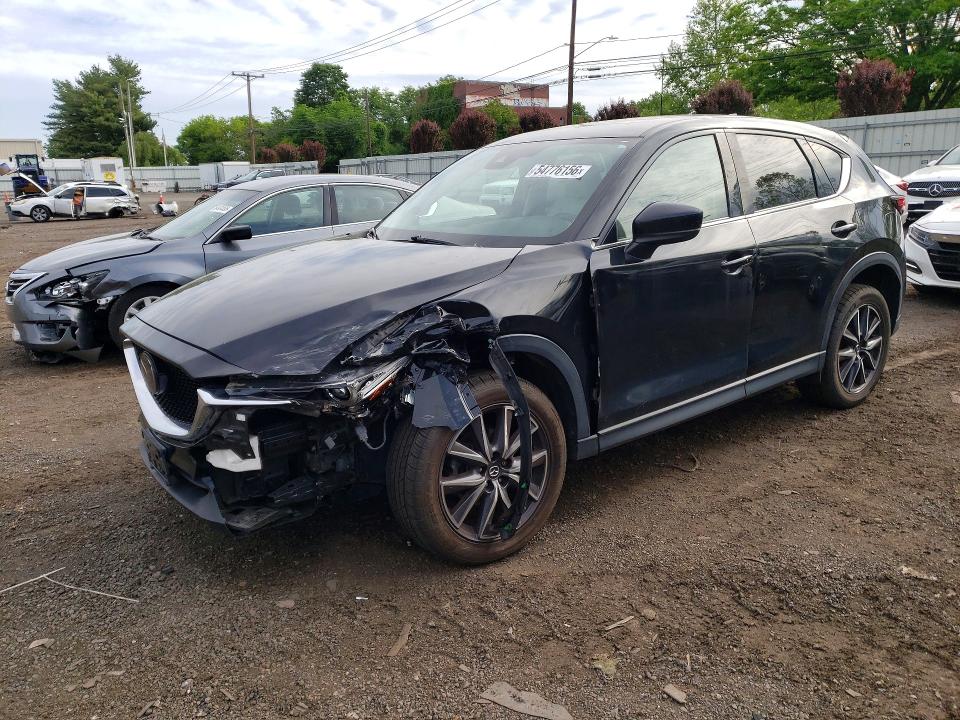 2018 Mazda Cx-5 VIN JM3KFBDM8J0318649 COPART salvage auction — FRONT END, CT - CERT OF TITLE-SALVAGE, sold $6,500 on 2026-07-02 (photo 1)