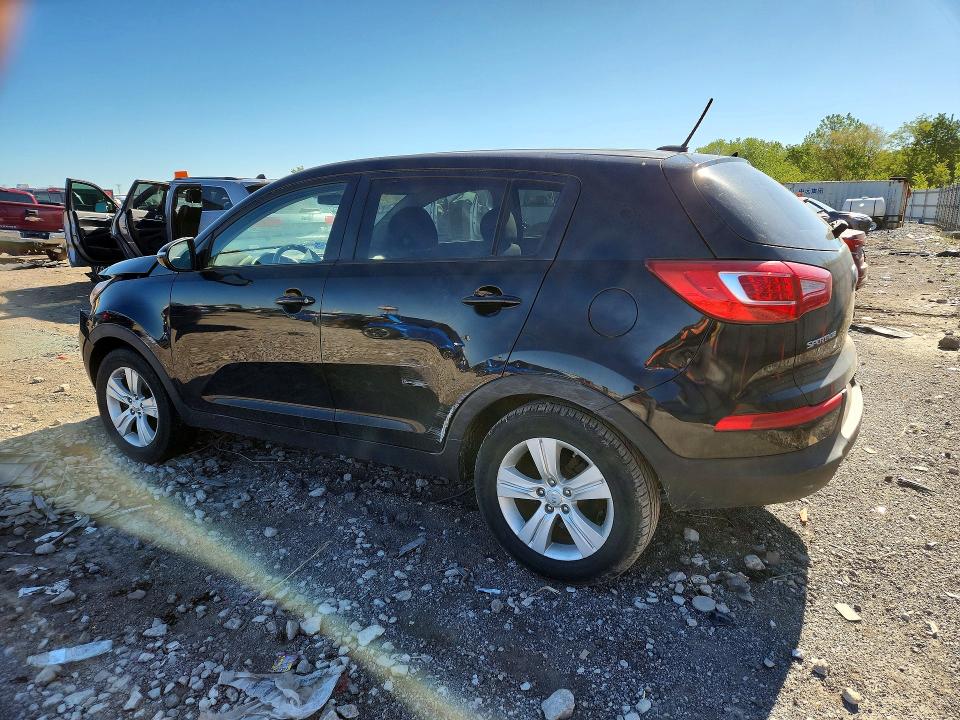 2013 Kia VIN KNDPB3A27D7532935 COPART salvage auction — FRONT END, Il - Salvage Certificate, sold $1,600 on 2026-07-24 (photo 2)