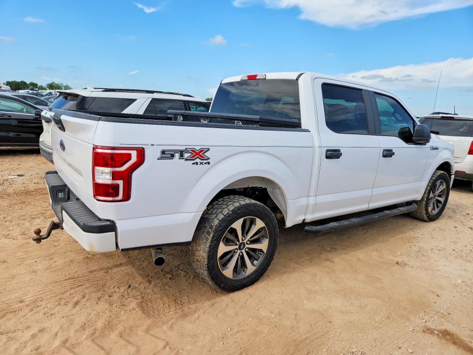 2019 Ford F-150 VIN 1FTEW1E56KKE92040 COPART salvage auction — MINOR DENT/SCRATCHES, Tx - Certificate Of Title, sold $10,700 on 2026-07-02 (photo 3)