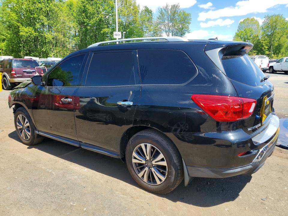 2017 Nissan Pathfinder VIN 5N1DR2MM9HC901423 COPART salvage auction — FRONT END, Ct - Cert Of Title-Salvage, sold $2,000 on 2026-07-02 (photo 2)