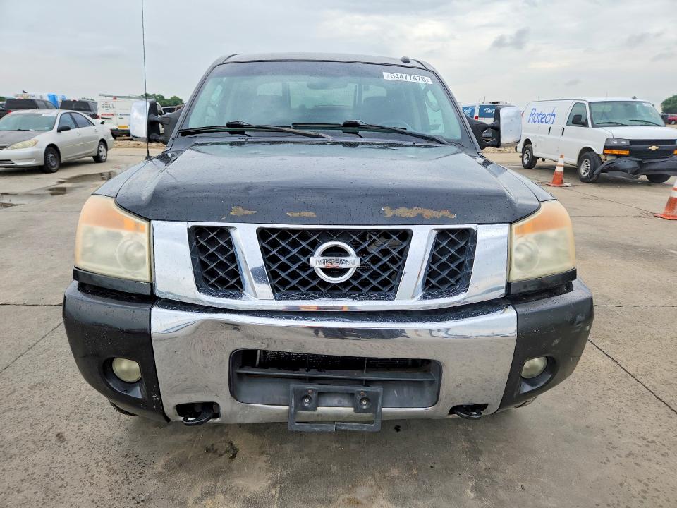 2010 Nissan TITAN VIN 1N6BA0ED3AN306659 COPART salvage auction — HAIL, Tx - Certificate Of Title, sold $900 on 2026-07-09 (photo 5)