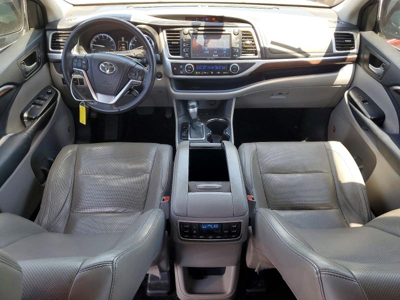 2015 Toyota Highlander VIN 5TDDKRFH1FS103446 COPART salvage auction — REAR END, Ca - Salvage Certificate, sold $9,100 on 2026-07-14 (photo 8)