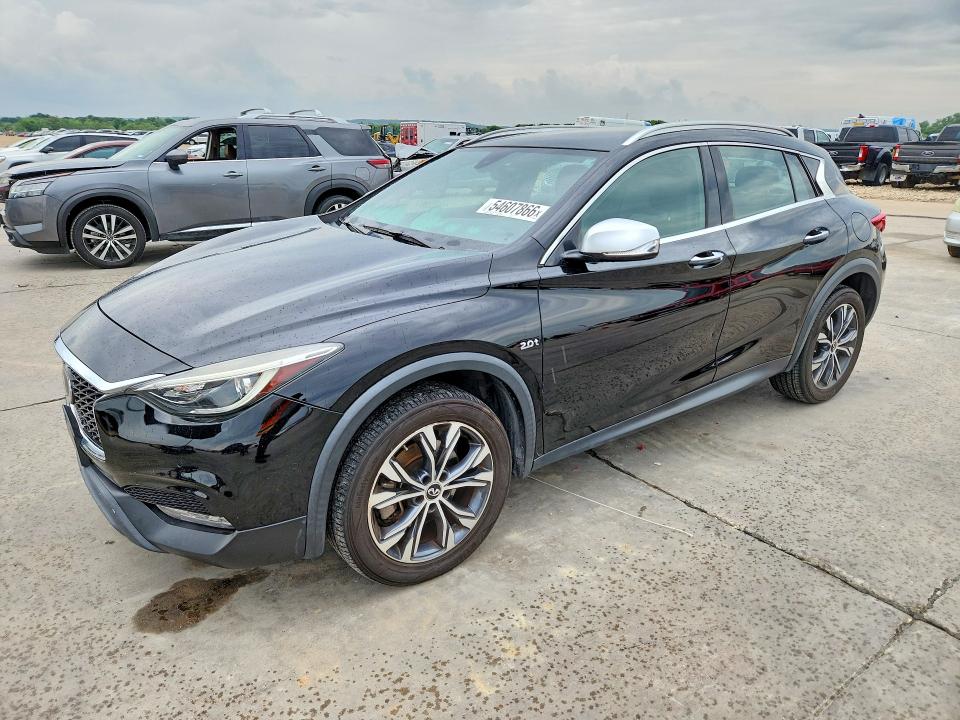 2017 Infiniti VIN SJKCH5CR7HA017751 COPART salvage auction — HAIL, Tx - Certificate Of Title, sold $4,750 on 2026-07-02 (photo 1)