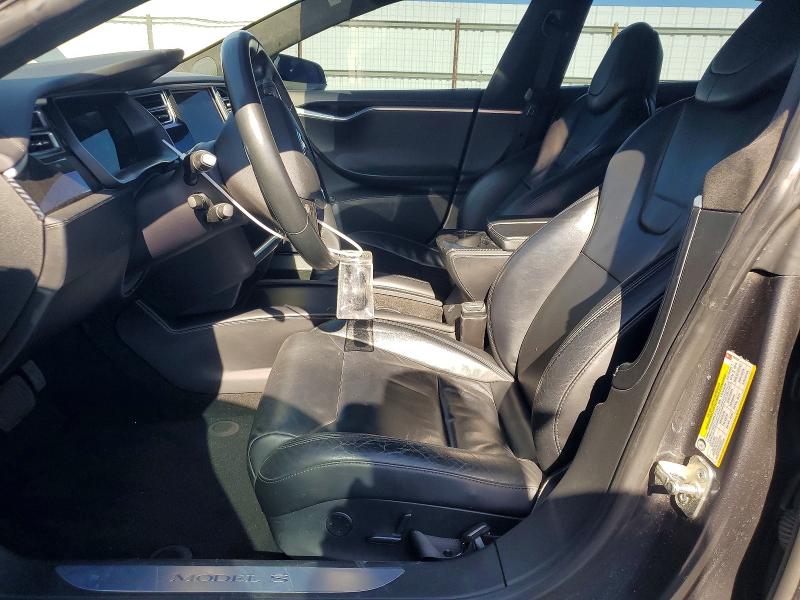 2017 Tesla Model s VIN 5YJSA1E21HF196002 COPART salvage auction — REAR END, Ca - Salvage Certificate, sold $4,800 on 2026-07-16 (photo 7)
