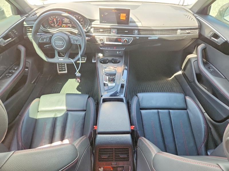 2019 Audi A4 VIN WAUENAF46KA109404 COPART salvage auction — FRONT END, Co - Public - Salvage Title, sold $7,700 on 2026-07-16 (photo 8)
