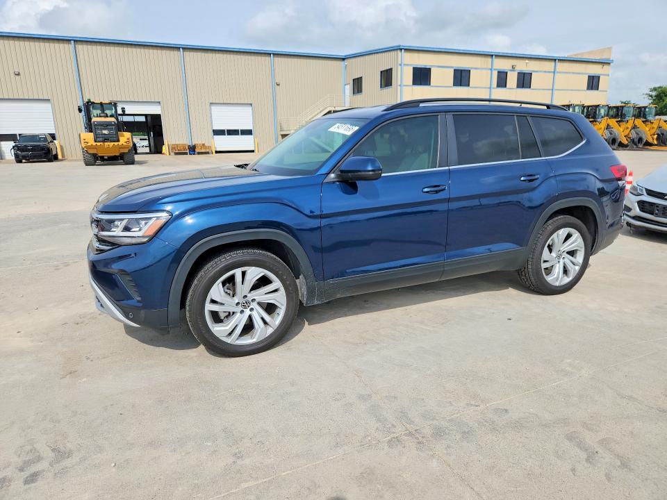 2021 Volkswagen Atlas VIN 1V2WR2CA1MC577218 COPART salvage auction — HAIL, Tx - Certificate Of Title, sold $175 on 2026-07-09 (photo 1)
