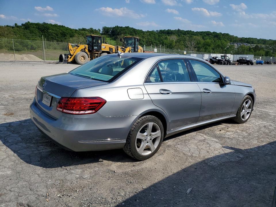 2014 Mercedes-benz E-klasse VIN WDDHF5KBXEA888826 COPART salvage auction — SIDE, PA - CERTIFICATE OF SALVAGE, sold $3,200 on 2026-08-21 (photo 3)