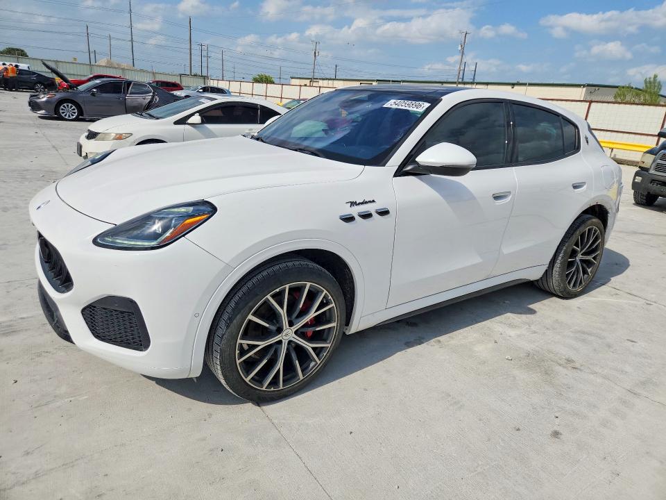 2023 Maserati VIN ZN682AVM0P7427399 COPART salvage auction — REAR END, Tx - Certificate Of Title, sold $16,000 on 2026-08-07 (photo 1)