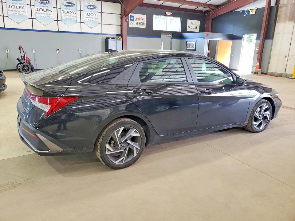 2025 Hyundai Elantra VIN KMHLM4DJ3SU126310 COPART salvage auction — SIDE, Ct - Cert Of Title-Salvage, sold $7,000 on 2026-07-16 (photo 3)
