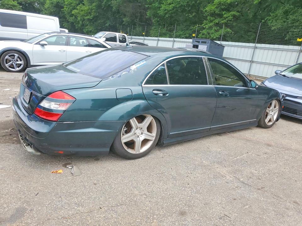 2008 Mercedes-benz S class VIN WDDNG71X08A236651 COPART salvage auction — FRONT END, Ga - Certificate Of Title, sold $275 on 2026-08-04 (photo 3)