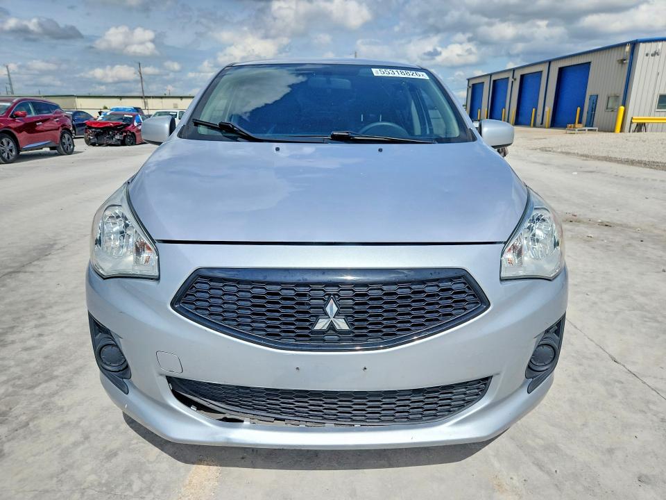 2020 Mitsubishi Mirage VIN ML32F3FJ4LHF03423 COPART salvage auction — HAIL, Tx - Certificate Of Title, sold $1,250 on 2026-07-21 (photo 5)