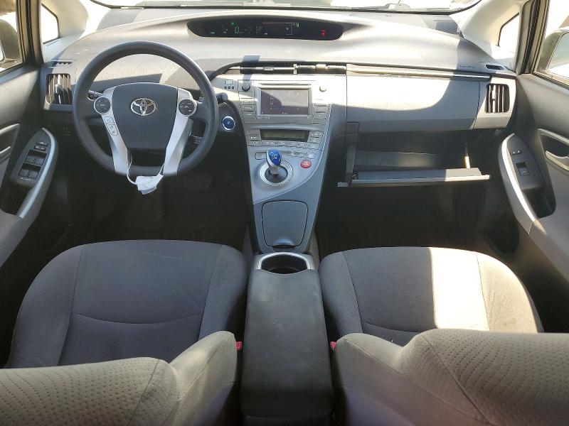 2012 Toyota Prius VIN JTDKN3DU3C5472905 COPART salvage auction — SIDE, CA - SALVAGE CERTIFICATE, sold $3,650 on 2026-07-21 (photo 8)