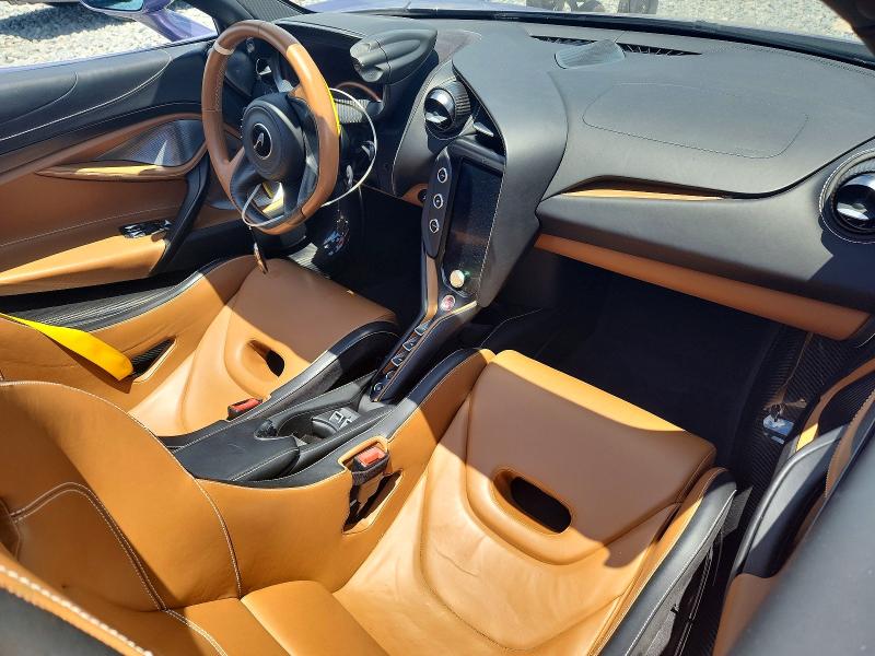 2024 Mclaren 750s VIN SBM14BCA7RW007540 COPART salvage auction — SIDE, Fl - Cert Of Title Slvg Rebuildable, sold $5,200 on 2026-07-21 (photo 8)