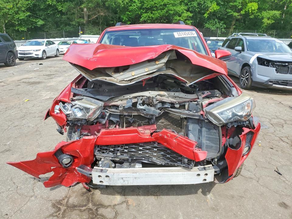 2016 Toyota 4runner VIN JTEZU5JR9G5116456 COPART salvage auction — FRONT END, GA - CERT OF TITLE-SALVAGE, sold $4,750 on 2026-07-31 (photo 5)