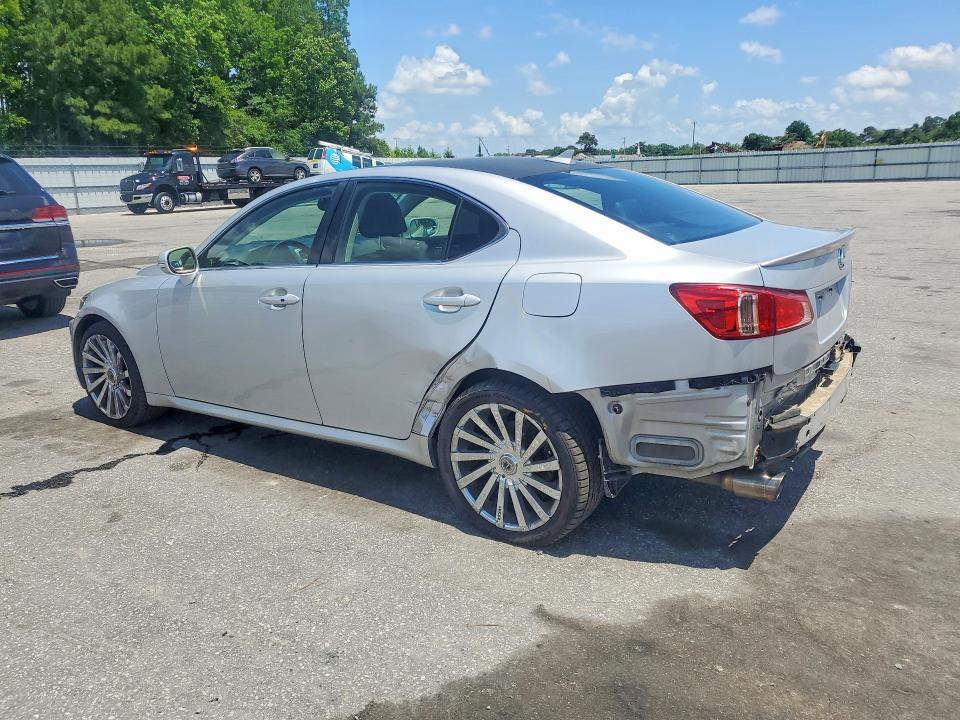 2012 Lexus Is VIN JTHCF5C25C5057189 COPART salvage auction — REAR END, Nc - Salvage Certificate Of Title, sold $2,800 on 2026-07-02 (photo 2)
