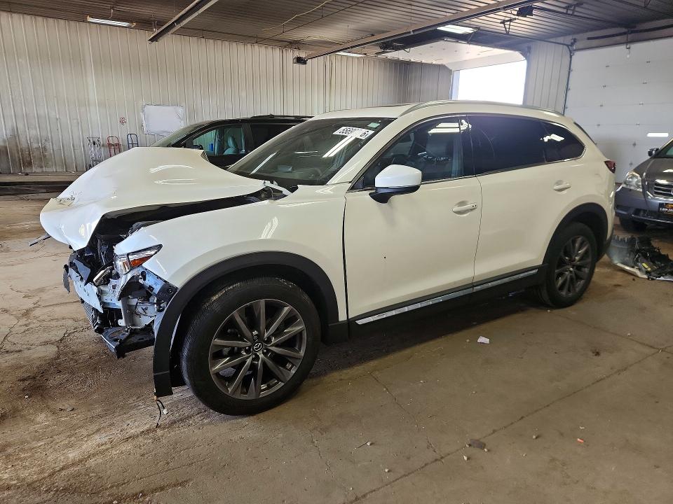 2020 Mazda Cx-9 VIN JM3TCBEY3L0411466 COPART salvage auction — FRONT END, Wi - Junked Vehicle Bill Of Sale, sold $2,950 on 2026-07-13 (photo 1)
