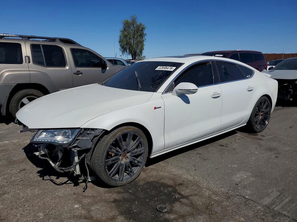 2014 Audi A7 VIN WAUWGAFC4EN067236 COPART salvage auction — FRONT END, NV - SALVAGE TITLE, sold $2,200 on 2026-07-29 (photo 1)