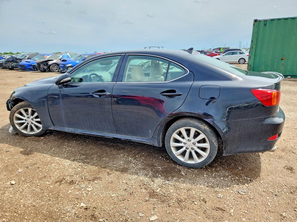 2010 Lexus Is VIN JTHCF5C22A5044297 COPART salvage auction — FRONT END, Il - Salvage Certificate, sold $525 on 2026-07-09 (photo 2)