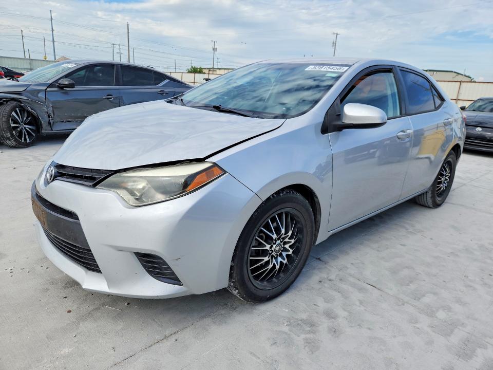 2016 Toyota Corolla VIN 5YFBURHE0GP453228 COPART salvage auction — FRONT END, Tx - Certificate Of Title, sold $175 on 2026-07-31 (photo 1)