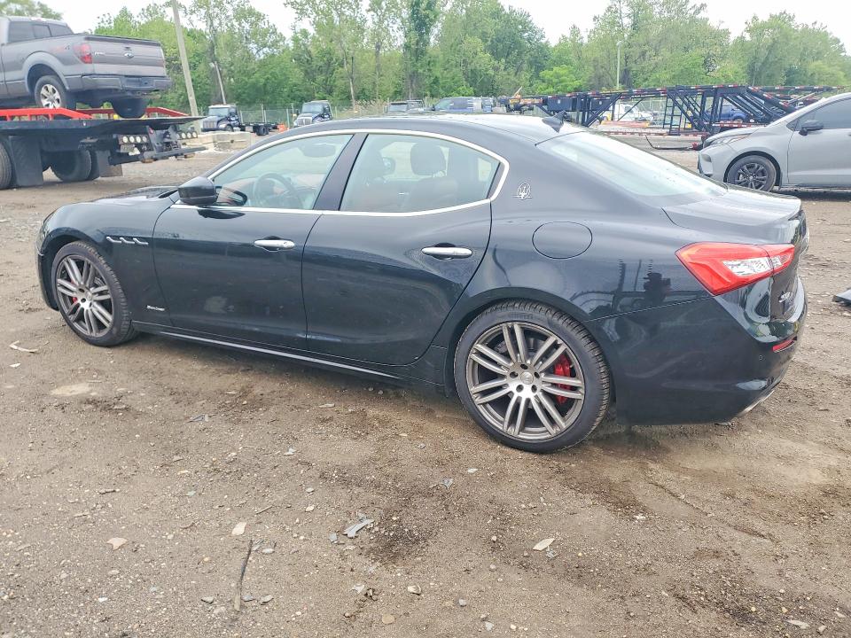 2018 Maserati Ghibli VIN ZAM57YTL7J1290833 COPART salvage auction — SIDE, Md - Cert Of Salvage > 75% Damage, sold $2,800 on 2026-07-23 (photo 2)