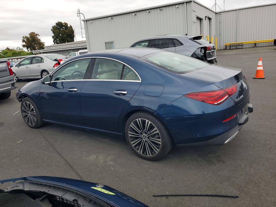2021 Mercedes-benz Cla-klasse VIN W1K5J4GBXMN196612 COPART salvage auction — FRONT END, Ca - Salvage Certificate, sold $8,000 on 2026-07-13 (photo 2)