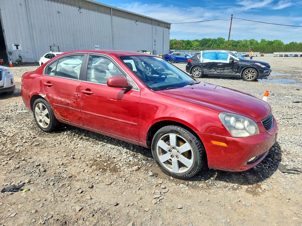 2007 Kia Optima VIN KNAGE124375146358 COPART salvage auction — SIDE, Pa - Cert Of Salv-R=Reconstructed, sold $475 on 2026-07-20 (photo 4)