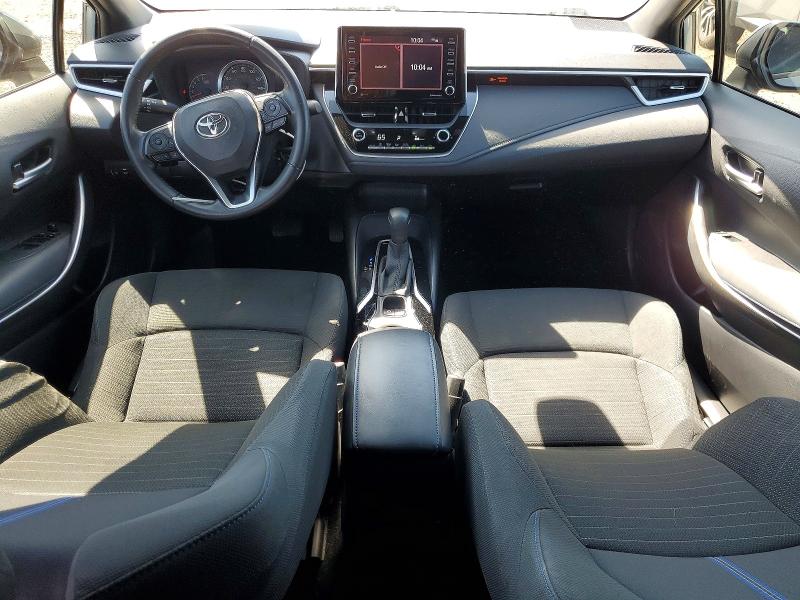 2021 Toyota Corolla VIN JTDS4MCE9MJ074724 COPART salvage auction — FRONT END, Ca - Salvage Certificate, sold $6,400 on 2026-07-24 (photo 8)
