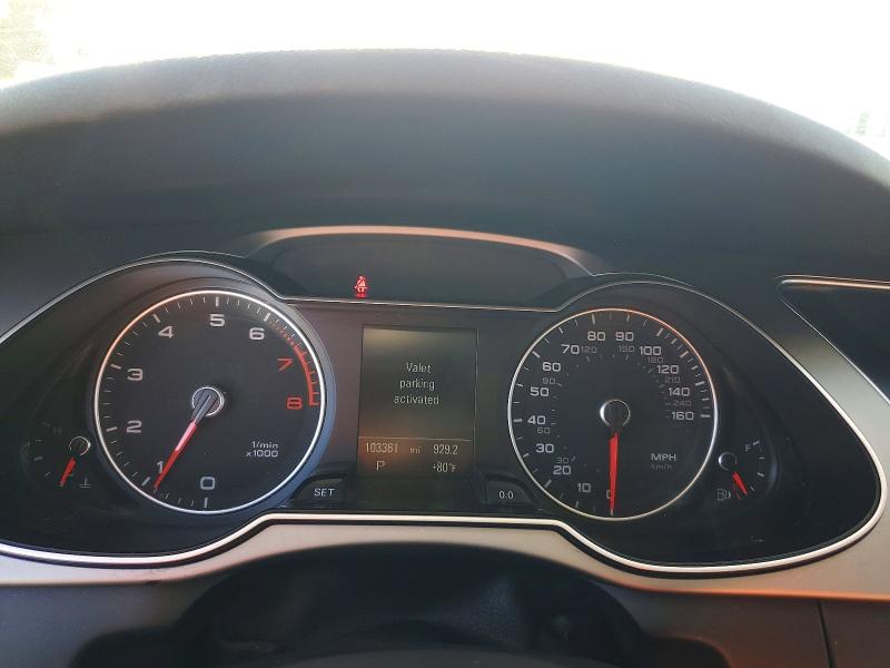 2014 Audi A4 VIN WAUEFAFL8EN039065 COPART salvage auction — MECHANICAL, Sc - Certificate Of Title (P), sold $1,000 on 2026-07-29 (photo 9)