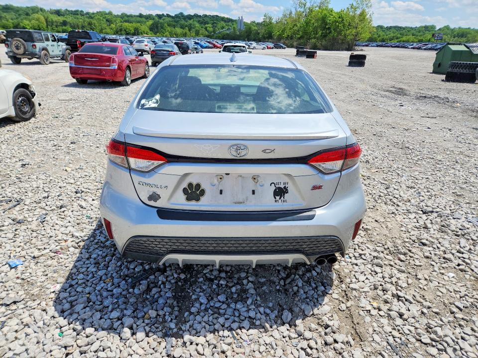2022 Toyota Corolla VIN JTDS4MCEXN3510230 COPART salvage auction — FRONT END, Il - Salvage Certificate, sold $3,250 on 2026-07-08 (photo 6)
