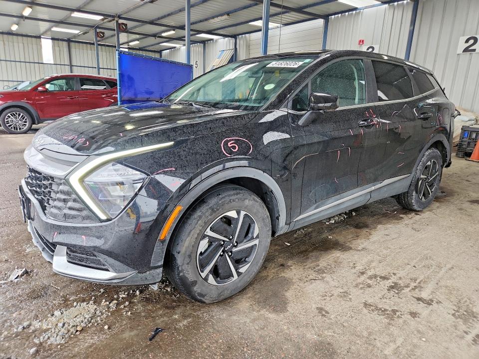 2023 Kia Sportage VIN KNDPUCAG0P7020315 COPART salvage auction — REAR END, ID - SALVAGE CERTIFICATE OF TITLE, sold $8,900 on 2026-07-28 (photo 1)