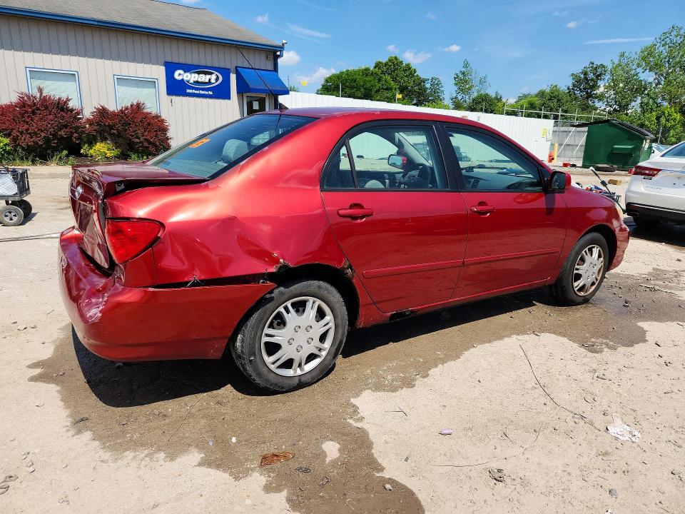2005 Toyota Corolla VIN 2T1BR32E05C501198 COPART salvage auction — REAR END, Ky - Bill Of Sale/Part Only/No Titl, sold $725 on 2026-07-02 (photo 3)