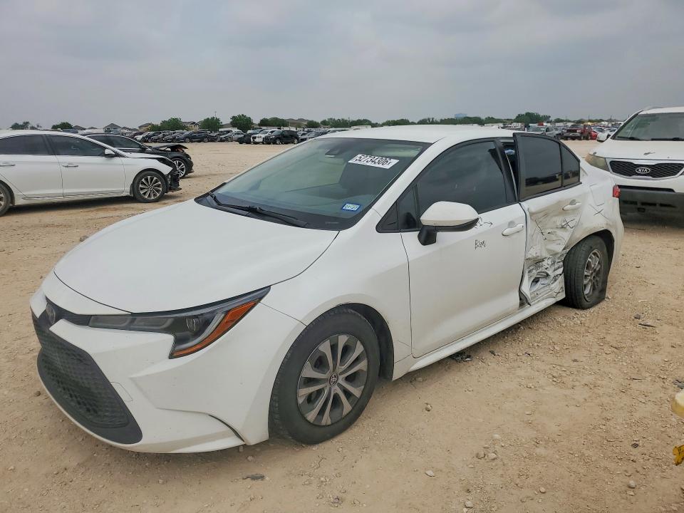 2022 Toyota VIN JTDEAMDE1NJ042887 COPART salvage auction — SIDE, Tx - Salvage Vehicle Title, sold $6,300 on 2026-07-09 (photo 1)