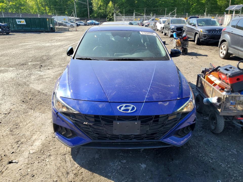2023 Hyundai VIN KMHLR4AF1PU492128 COPART salvage auction — REAR END, Id - Salvage Certificate Of Title, sold $4,550 on 2026-07-14 (photo 5)