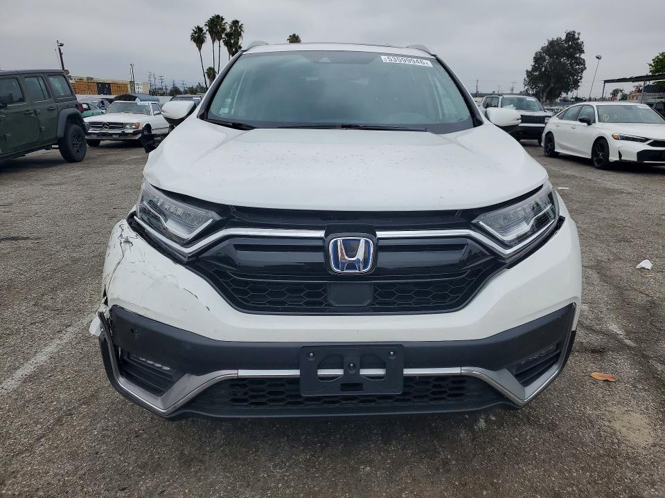 2022 Honda Cr-v VIN 5J6RT6H90NL038624 COPART salvage auction — FRONT END, Ca - Salvage Certificate, sold $12,300 on 2026-07-31 (photo 5)