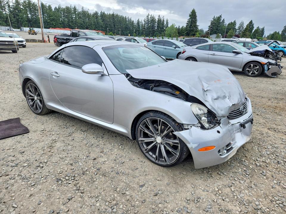 2006 Lexus Sc 430 VIN JTHFN48Y969002992 COPART salvage auction — FRONT END, Wa - Bill Of Sale, sold $1,450 on 2026-07-07 (photo 4)