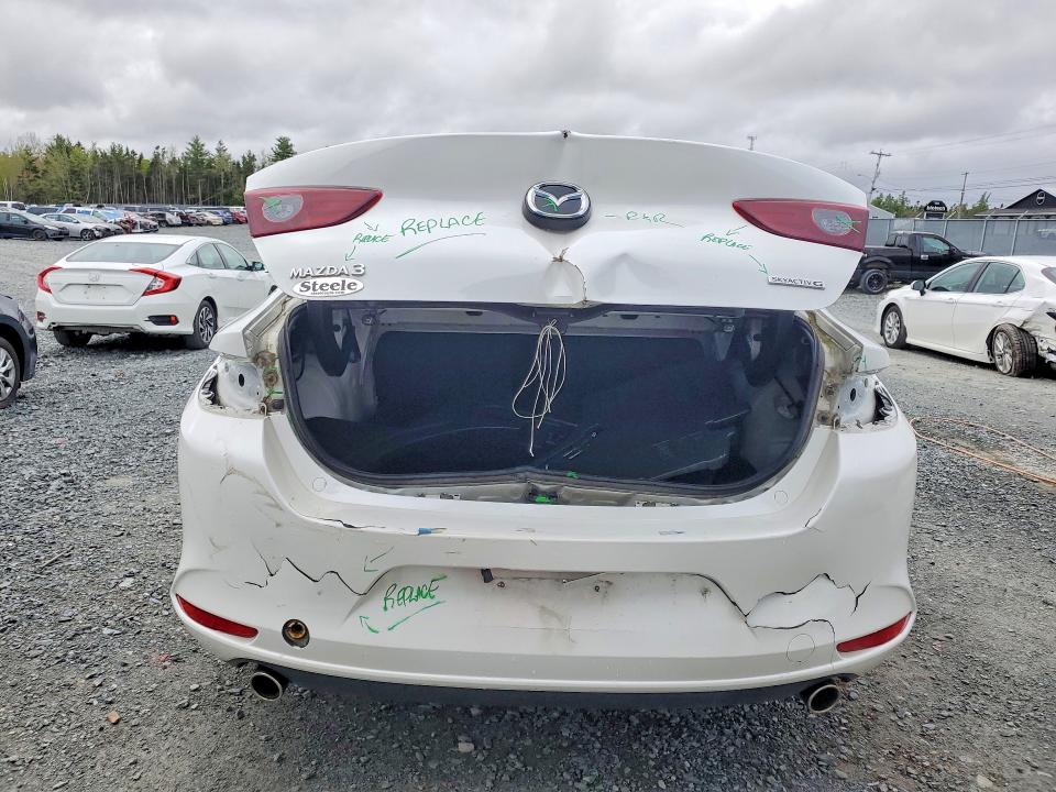 2019 Mazda 3 VIN 3MZBPAB7XKM100575 COPART salvage auction — REAR END, Ns - Salvage Title, sold $3,750 on 2026-07-09 (photo 6)