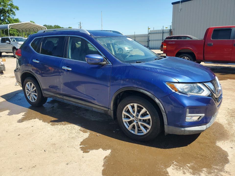 2017 Nissan Rogue VIN KNMAT2MT2HP609105 COPART salvage auction — FRONT END, Sc - Cert Of Title-Salvage, sold $4,600 on 2026-07-06 (photo 4)