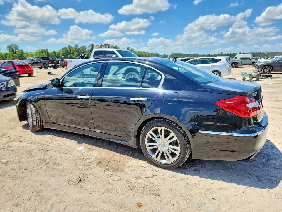 2013 Hyundai VIN KMHGC4DD7DU253790 COPART salvage auction — FRONT END, Tx - Salvage Vehicle Title, sold $1,000 on 2026-07-10 (photo 2)
