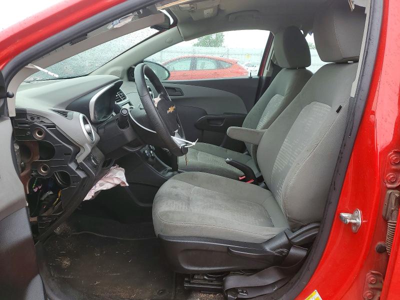 2018 Chevrolet Sonic VIN 1G1JG6SH0J4116453 COPART salvage auction — Front End, OK - CERT OF TITLE-REPOSSESSION, sold $375 on 2026-07-09 (photo 7)