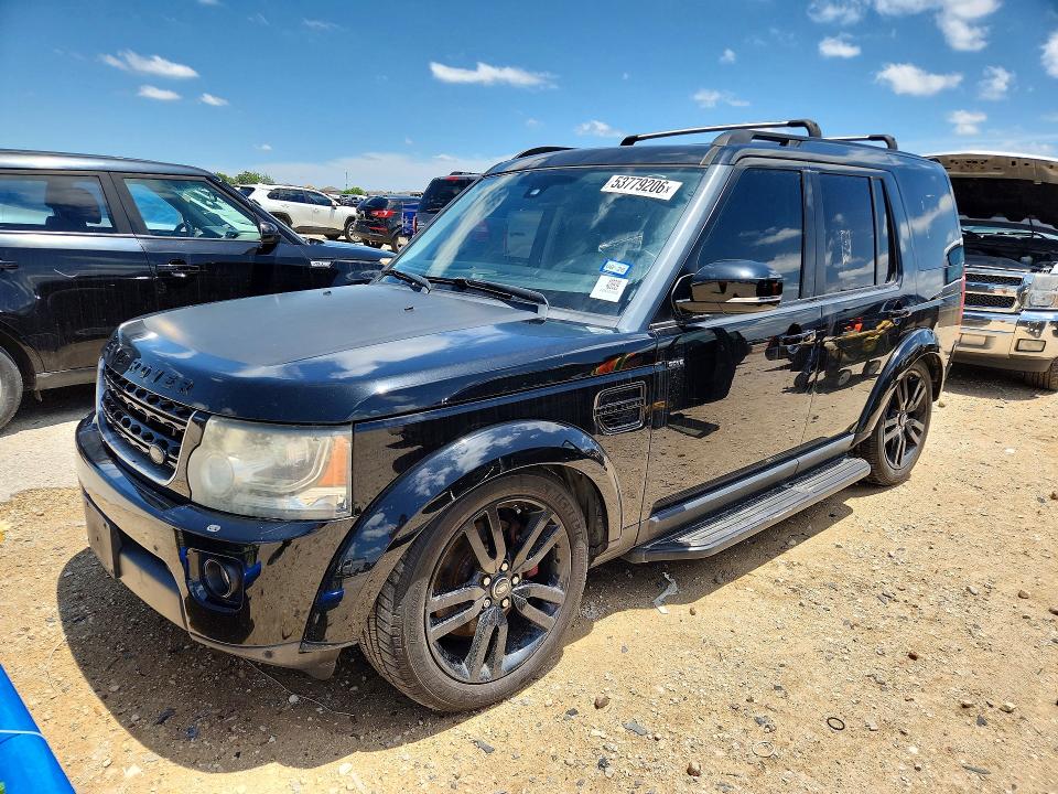 2016 Land rover Lr4 VIN SALAG2V62GA801650 COPART salvage auction — MINOR DENT/SCRATCHES, Tx - Dealer Only Clean Title (P), sold $2,450 on 2026-07-09 (photo 1)
