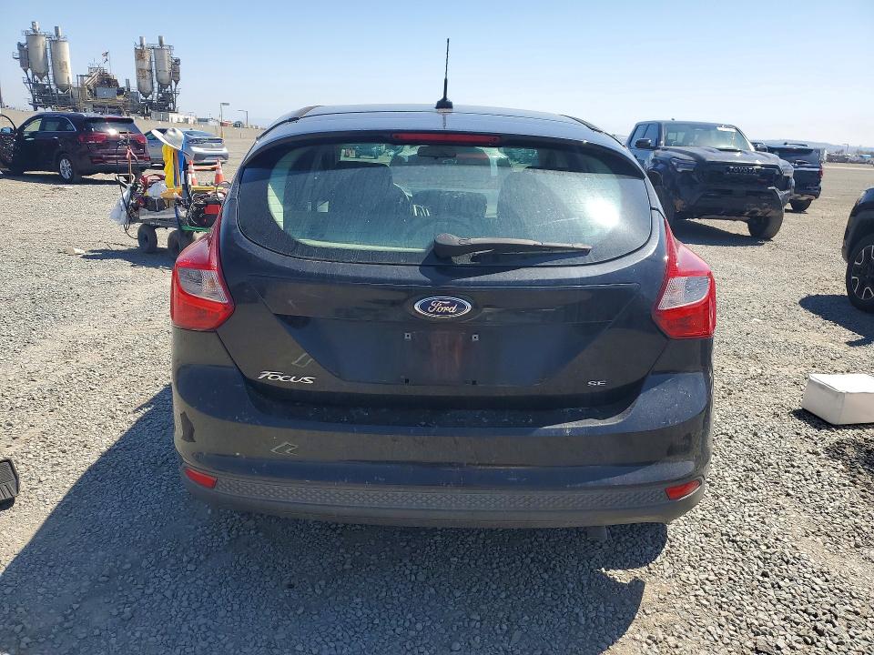 2013 Ford Focus VIN 1FADP3K22DL325174 COPART salvage auction — REAR END, Ca - Salvage Certificate, sold $250 on 2026-07-02 (photo 6)