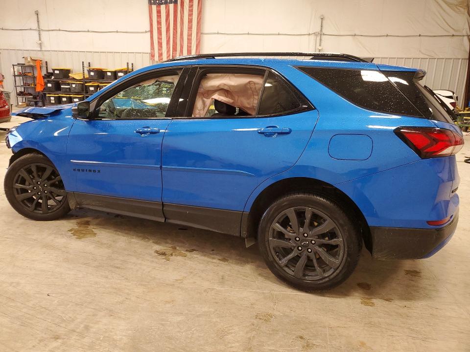 2024 Chevrolet Equinox VIN 3GNAXMEG5RS127580 COPART salvage auction — FRONT END, Tx - Salvage Vehicle Title, sold $3,200 on 2026-07-09 (photo 2)
