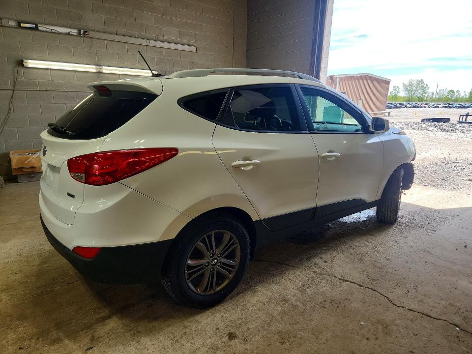 2014 Hyundai Tucson VIN KM8JUCAG6EU825641 COPART salvage auction — FRONT END, Oh - Cert Of Title-Salvage, sold $1,050 on 2026-07-13 (photo 3)