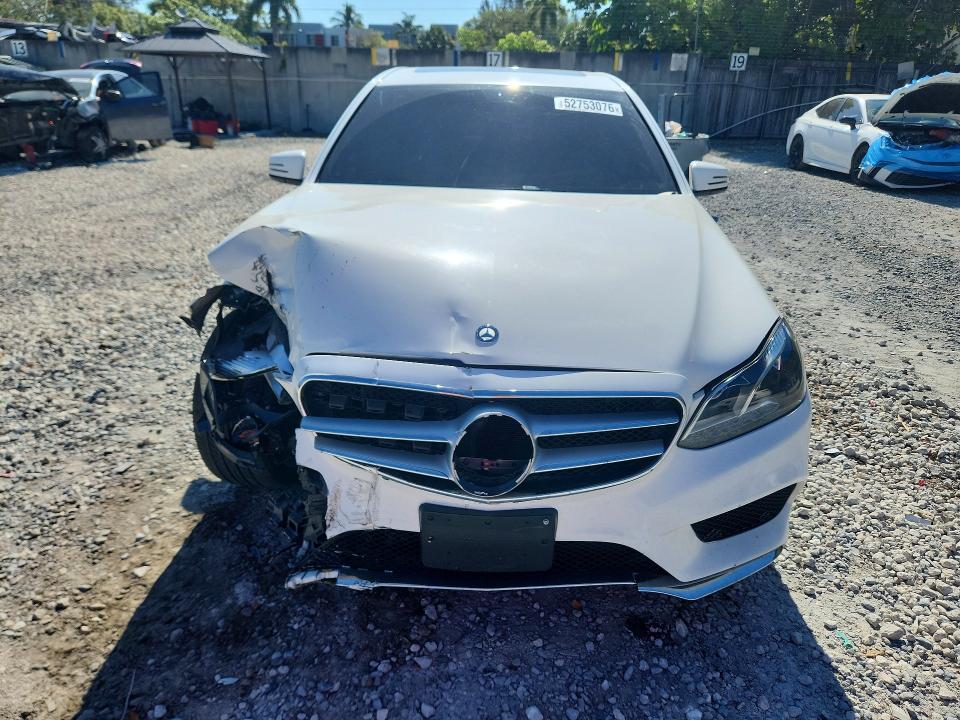 2016 Mercedes-benz E-klasse VIN WDDHF5KB6GB214640 COPART salvage auction — FRONT END, Fl - Cert Of Title Slvg Rebuildable, sold $3,600 on 2026-07-13 (photo 5)